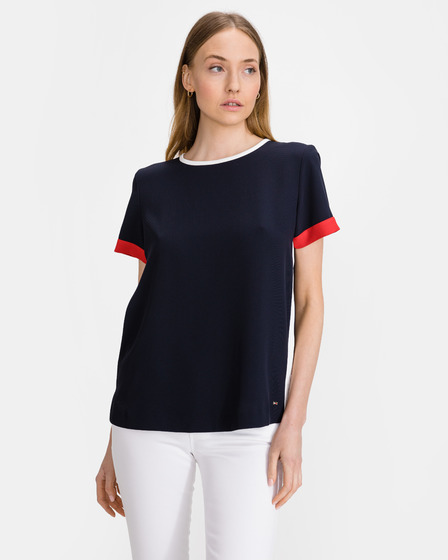 Tommy Hilfiger Crepe Tipped T-Shirt