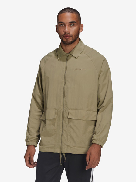 adidas Originals Khakifarbene leichte Herrenjacke adidas Originals