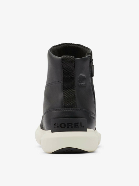 Sorel Schwarze SOREL Explorer Ankle Suede Stiefel für Damen