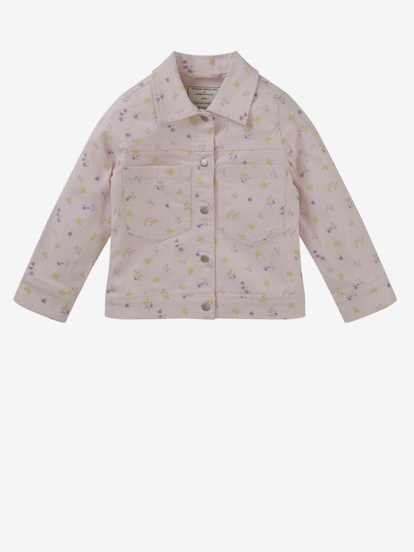 Tom Tailor Hellrosa Gemusterte Jeansjacke für Mädchen Tom Tailor
