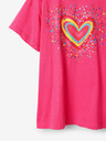 Desigual Heart Kinder  T‑Shirt