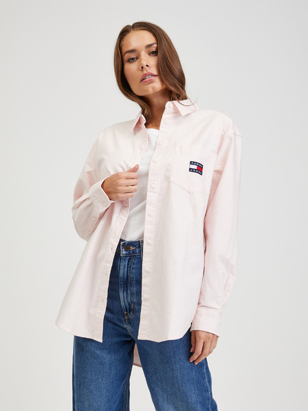 Tommy Jeans Badge Boyfriend Bluse