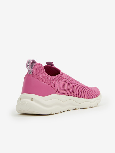 Geox Rosa Mädchen-Sneakers Geox