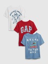 GAP Kinder T‑Shirt 3 pcs