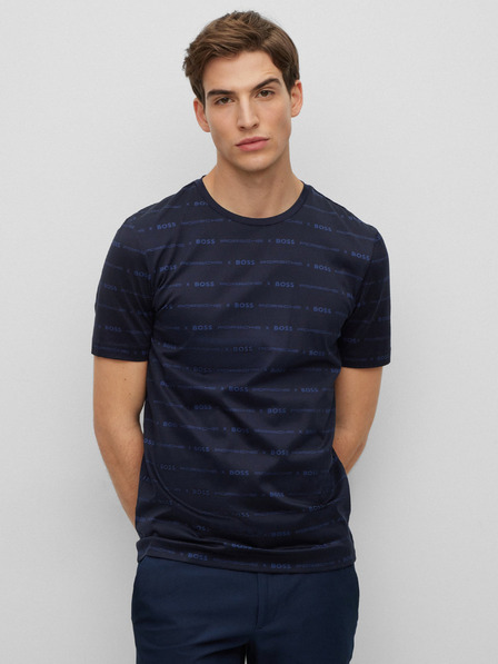 BOSS Dunkelblaues Hugo Boss Herren-T-Shirt