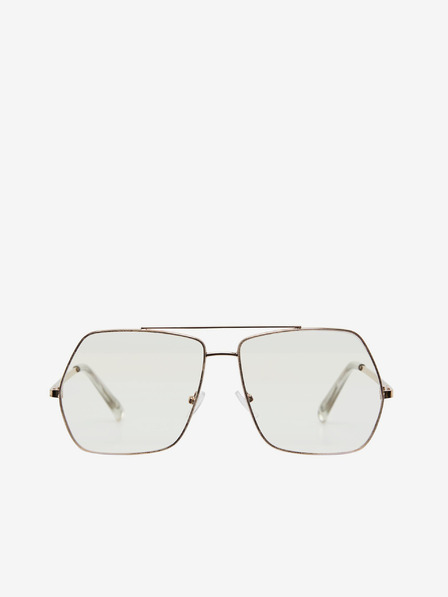 Pieces Damen-Sonnenbrille in Gold Pieces Barrie