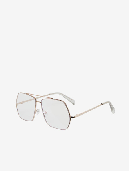 Pieces Damen-Sonnenbrille in Gold Pieces Barrie
