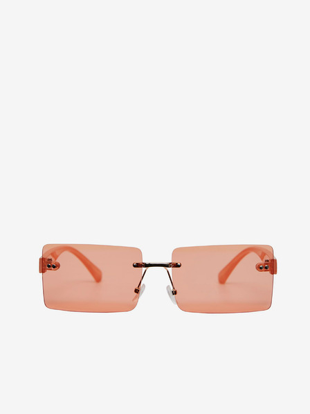 Pieces Orangefarbene Damen-Sonnenbrille Pieces Britney