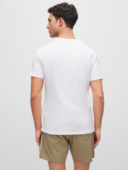 BOSS Weißes Herren-T-Shirt Hugo Boss