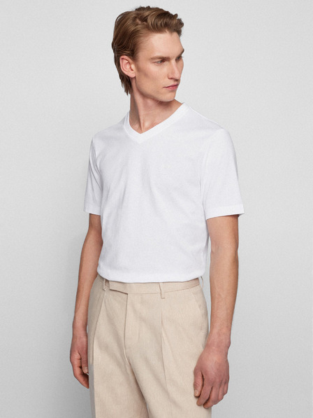 BOSS Weißes Herren-T-Shirt Hugo Boss