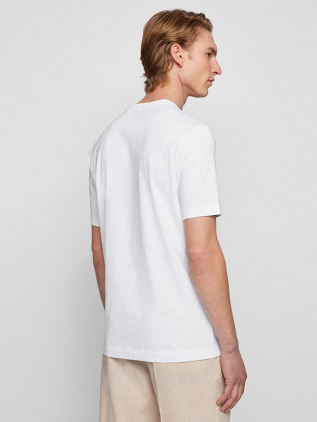 BOSS Weißes Herren-T-Shirt Hugo Boss