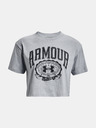 Under Armour UA Collegiate Crest Crop SS T-Shirt