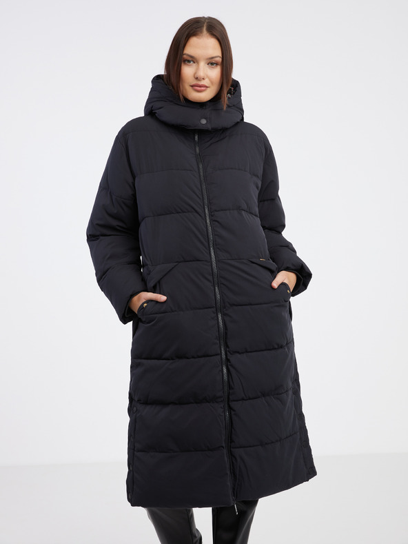Scotch & Soda Schwarzer Damenmantel Scotch & Soda