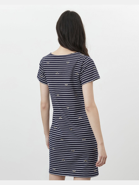Tom Joule Dunkelblau gestreiftes Damenkleid Tom Joule