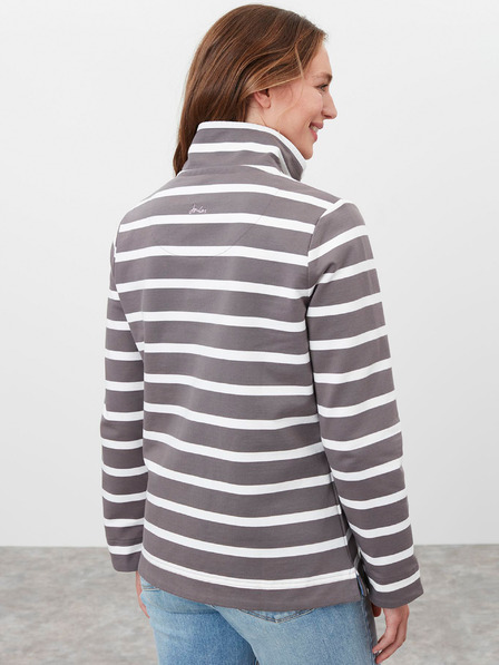 Tom Joule Tom Joule Grau-weiß gestreiftes Damen-Sweatshirt