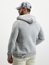 ZOOT.lab Grauer Herren-Basic-Kapuzenpullover mit Reißverschluss ZOOT.lab Michael