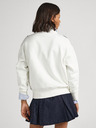 Pepe Jeans Weißes Damen Pepe Jeans Celia Sweatshirt mit Reißverschluss