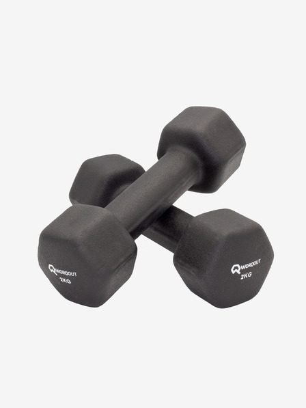 Worqout Neopren Dumbell 2kg Hanteln