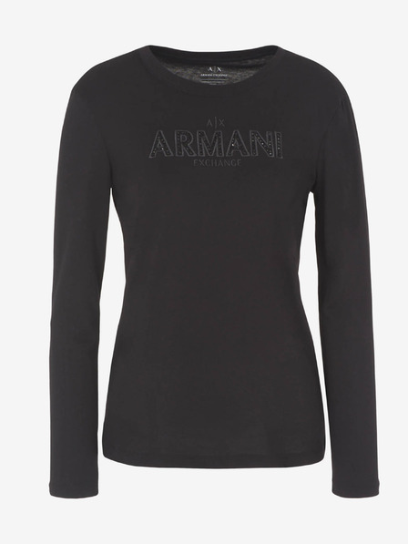 Armani Exchange Schwarzes Damen T-Shirt Armani Exchange