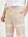 GAP Beige Herren-Logo-Batik-Sweatpants GAP