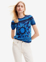 Desigual Sun Blue T-Shirt