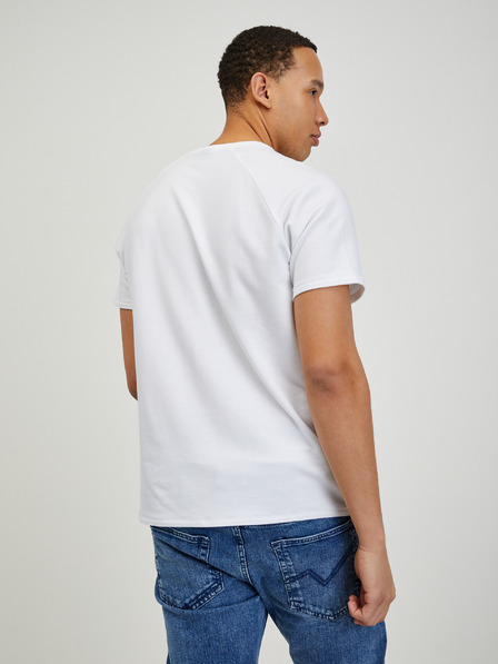 BOSS Weißes Herren-T-Shirt BOSS