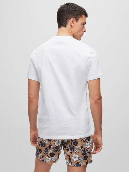 BOSS Weißes Herren-T-Shirt Hugo Boss