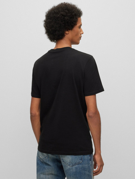 BOSS Schwarzes Herren-T-Shirt Hugo Boss