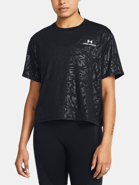 Under Armour Vanish Energy Emboss Crop SS T-Shirt