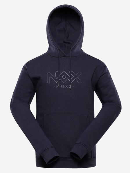 NAX Dunkelblaues Herren-Sweatshirt NAX Azer