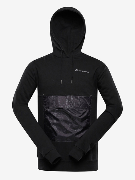 ALPINE PRO Schwarzes Herren-Sweatshirt ALPINE PRO Bord