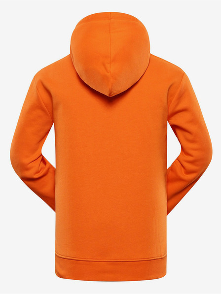 NAX Orangefarbenes Herren-Sweatshirt NAX Azer
