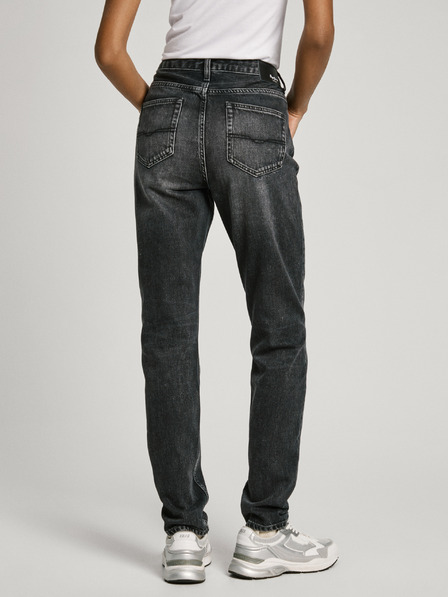 Pepe Jeans Schwarze Straight Fit Jeans für Frauen Pepe Jeans