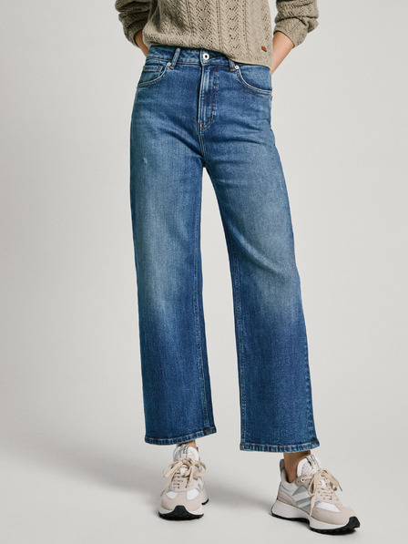 Pepe Jeans Blaue Straight-Jeans für Frauen Pepe Jeans