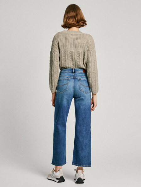 Pepe Jeans Blaue Straight-Jeans für Frauen Pepe Jeans