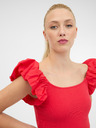 Orsay Rotes Damen-Kurzarm-T-Shirt ORSAY