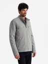 Ombre Clothing Herrenjacke mit Taschen und Kragen Ombre Clothing