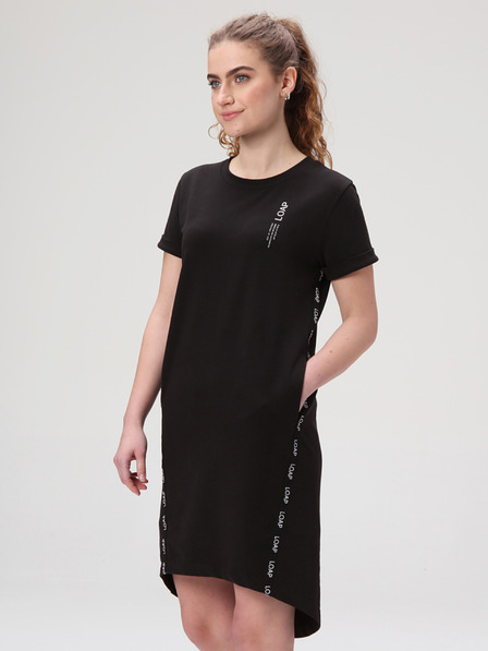 Loap Schwarzes Damen-Kleid LOAP Ewelina