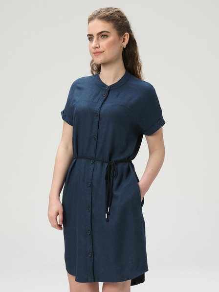 Loap Dunkelblaues Damenkleid LOAP Nella
