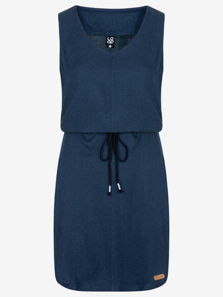 Loap Dunkelblaues Damenkleid LOAP Necla