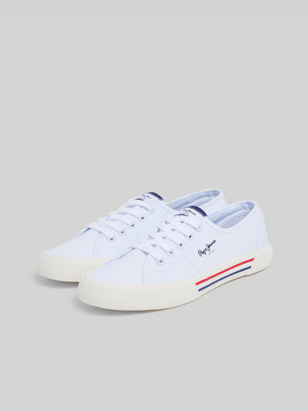 Pepe Jeans Weiße Damen Turnschuhe Pepe Jeans
