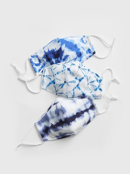 GAP Blaue Konturenmaske mit Filtertasche, 3 Stück GAP