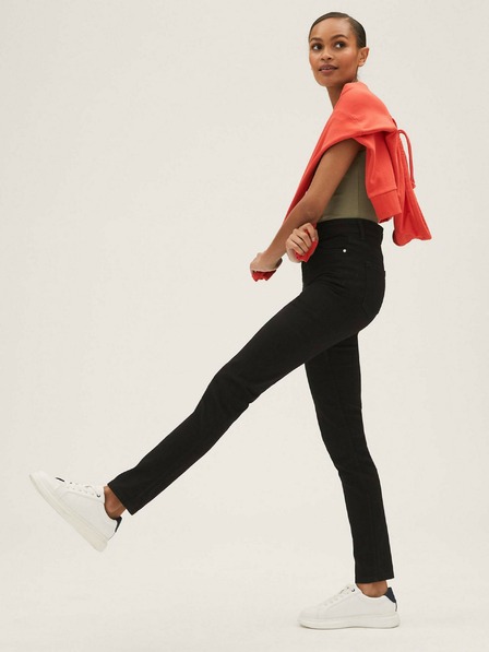 Marks & Spencer Schwarze Marks & Spencer Damen Slim Fit Jeans Lily