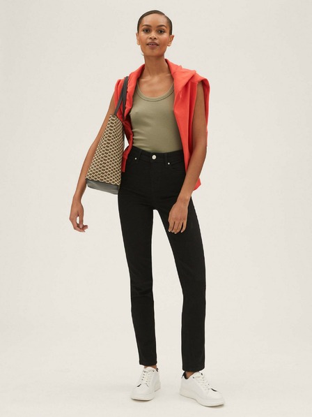 Marks & Spencer Schwarze Marks & Spencer Damen Slim Fit Jeans Lily