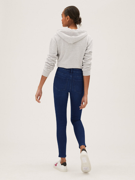 Marks & Spencer Blaue Marks & Spencer Damen-Jeans in Skinny Fit