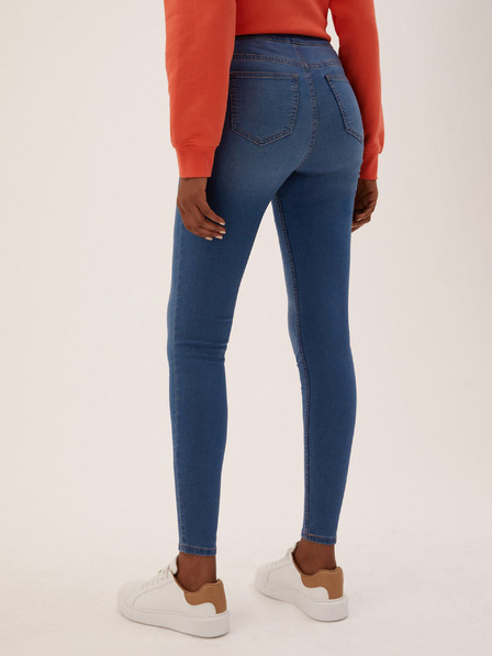 Marks & Spencer Blaue Jeggings mit hoher Taille für Damen von Marks & Spencer