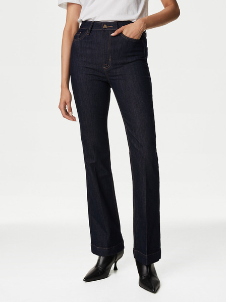 Marks & Spencer Dunkelblaue Damenjeans mit ausgestellter Passform Marks & Spencer