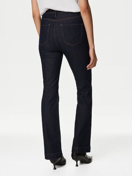 Marks & Spencer Dunkelblaue Damenjeans mit ausgestellter Passform Marks & Spencer