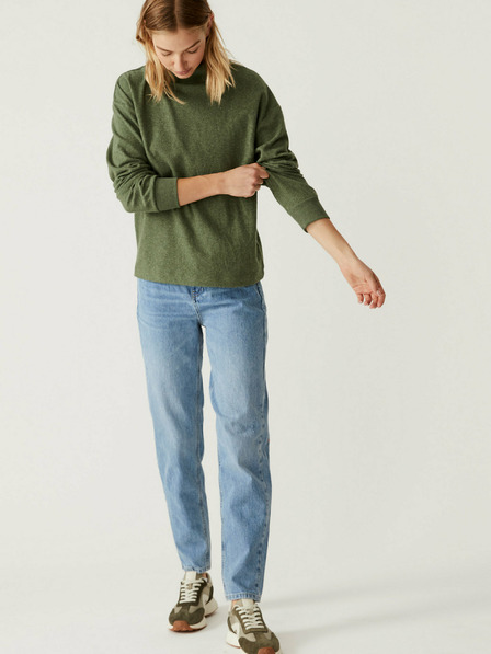 Marks & Spencer Blaue Damenjeans mit hoher Taille in Mom Fit von Marks & Spencer